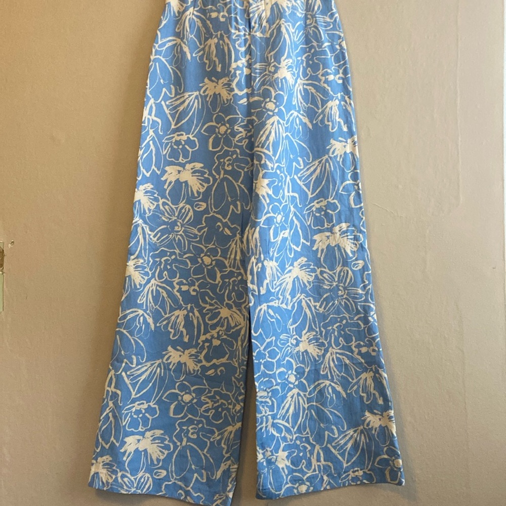 Zara wide leg slack, size M